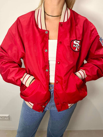 DeLong San Francisco 49ers jacket | Laura Stappers Vintage