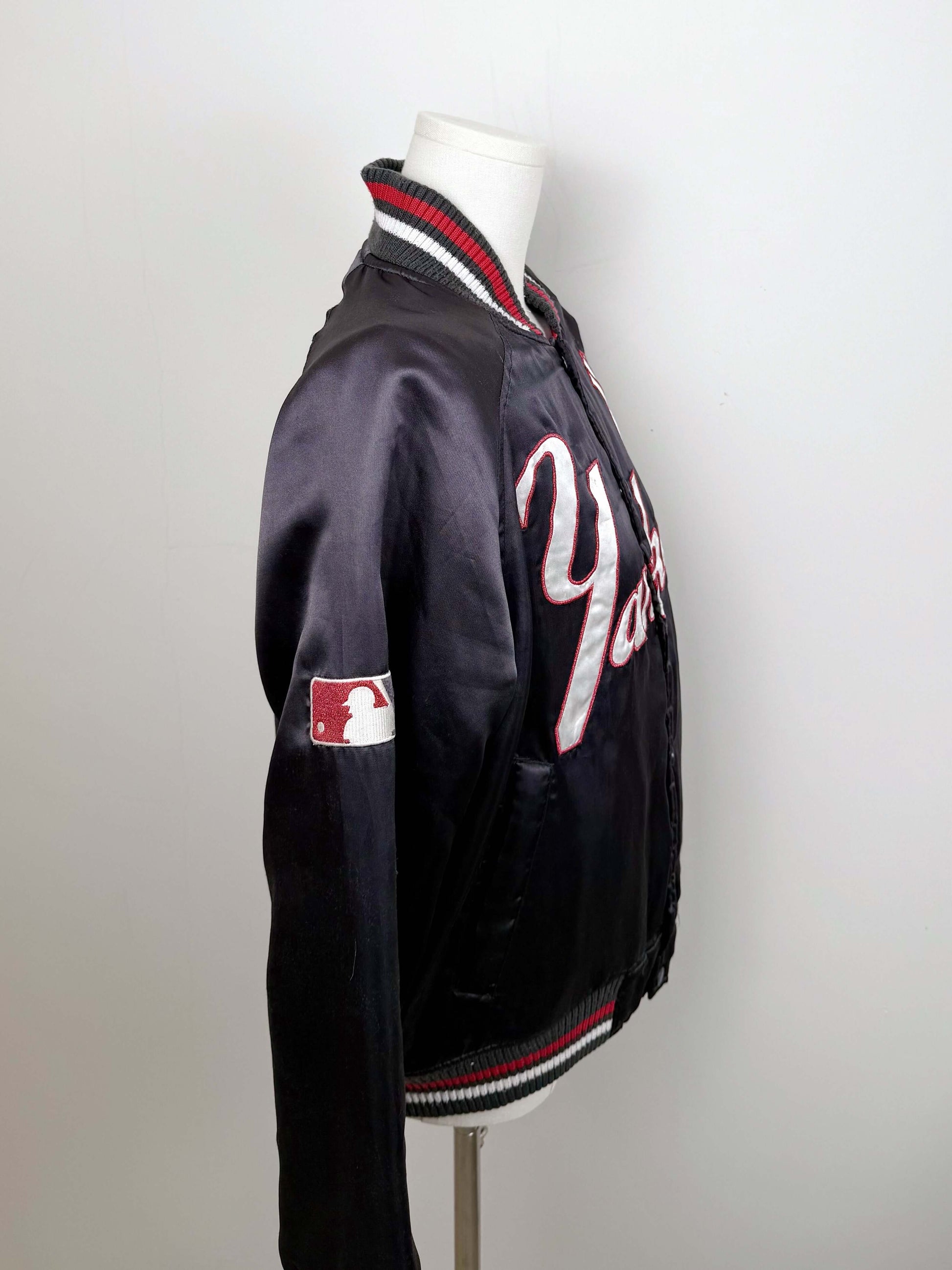 Yankees satin bomber size S | Laura Stappers Vintage