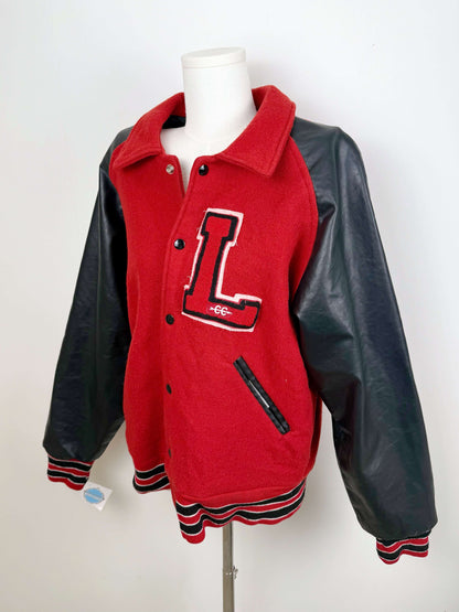 "L" vintage varsity jacket | Laura Stappers Vintage