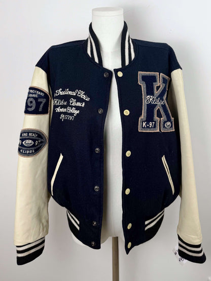 Vintage varsity baseball bomber jacket | Laura Stappers Vintage