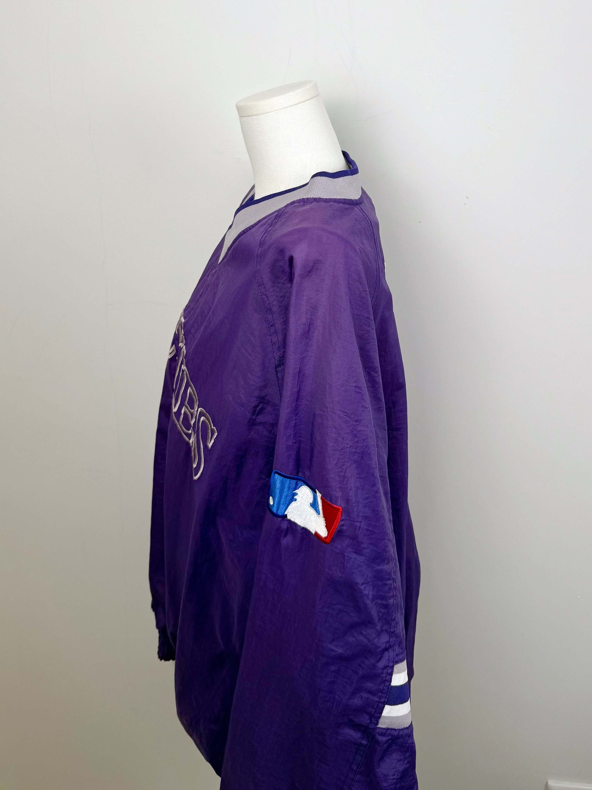 Colorado Rockies Pullover Windbreaker | Laura Stappers Vintage