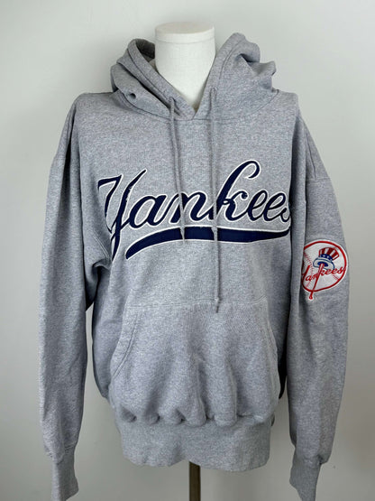 New York Yankees Majestic hoodie grey | Laura Stappers Vintage