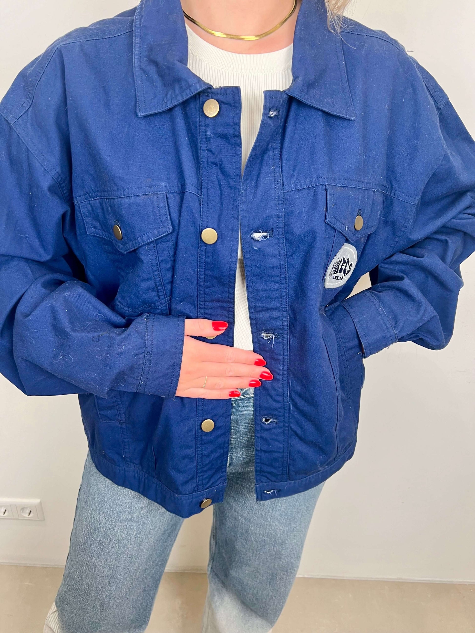 Vintage New York Yankees denim jacket | Laura Stappers Vintage