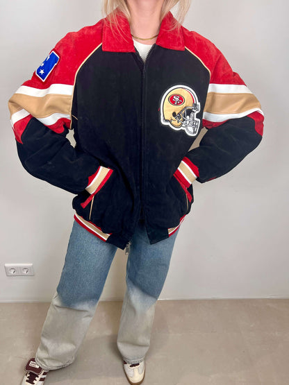 SF 49ers suede jacket