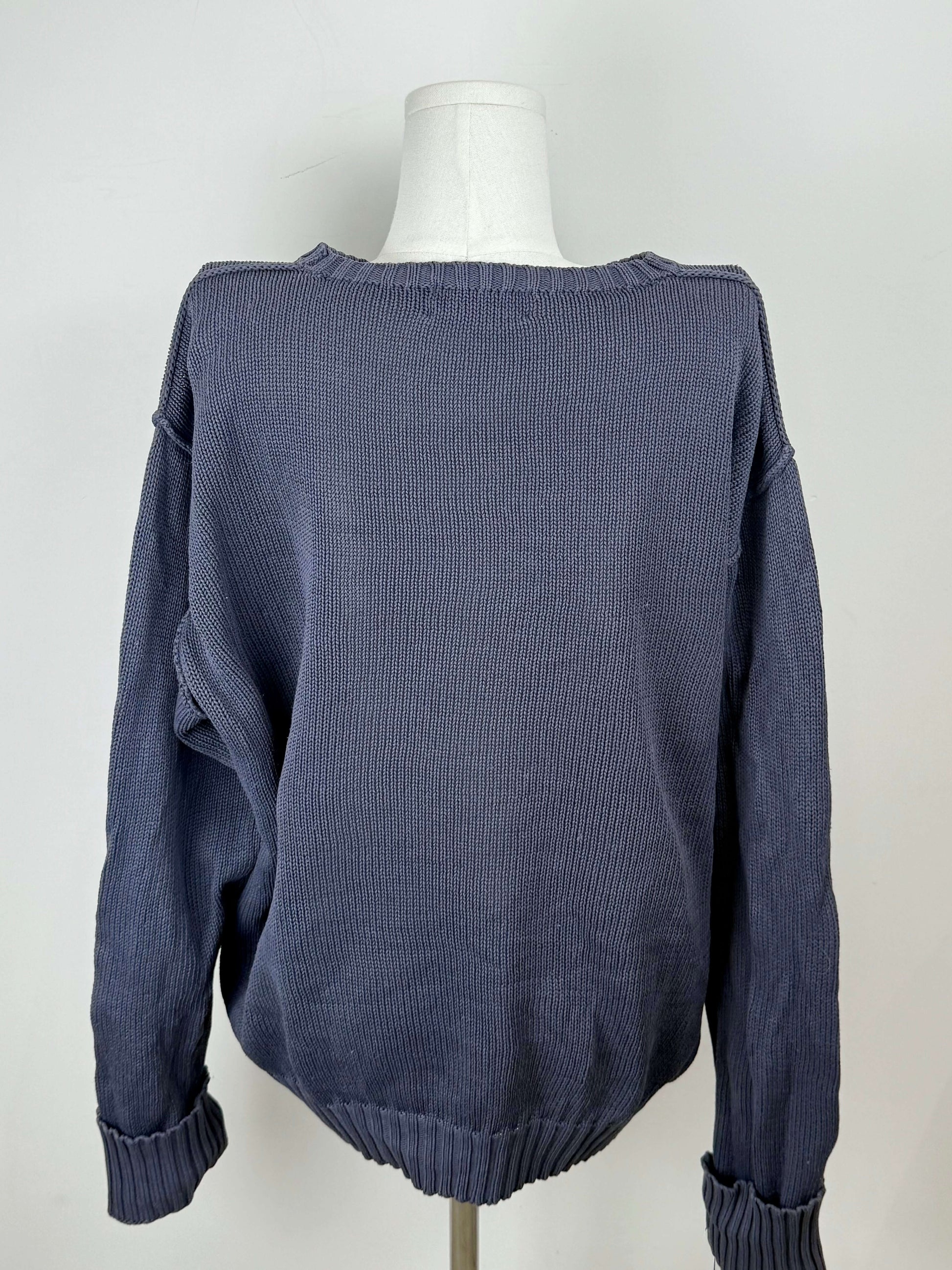 Ralph Lauren trui donkergrijs | Laura Stappers Vintage