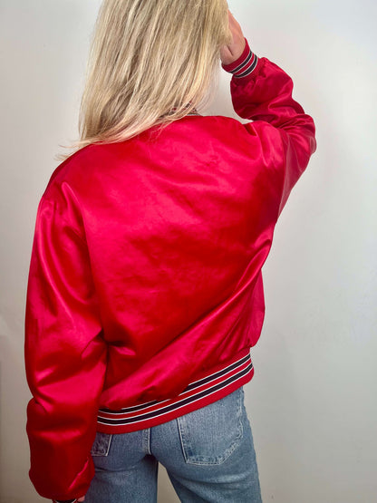 Portland Trail Blazers red jacket | Laura Stappers Vintage