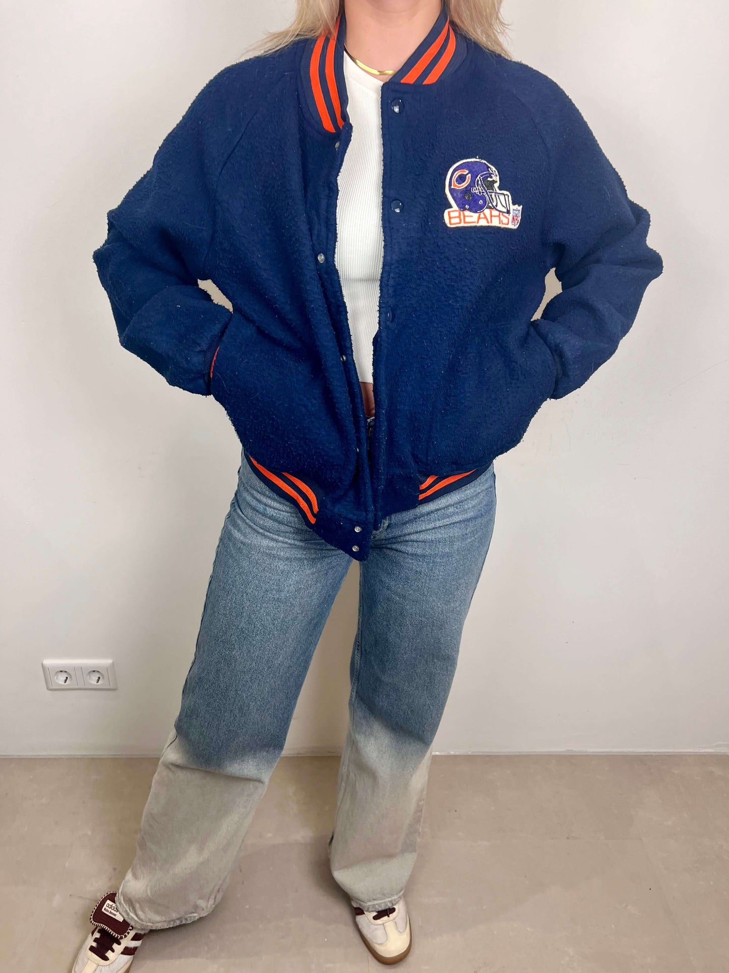 Vintage Chicago Bears jacket | Laura Stappers Vintage