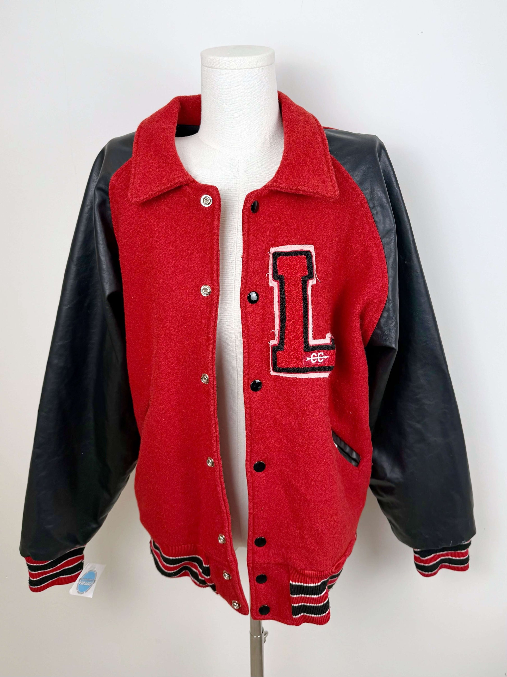 "L" vintage varsity jacket | Laura Stappers Vintage