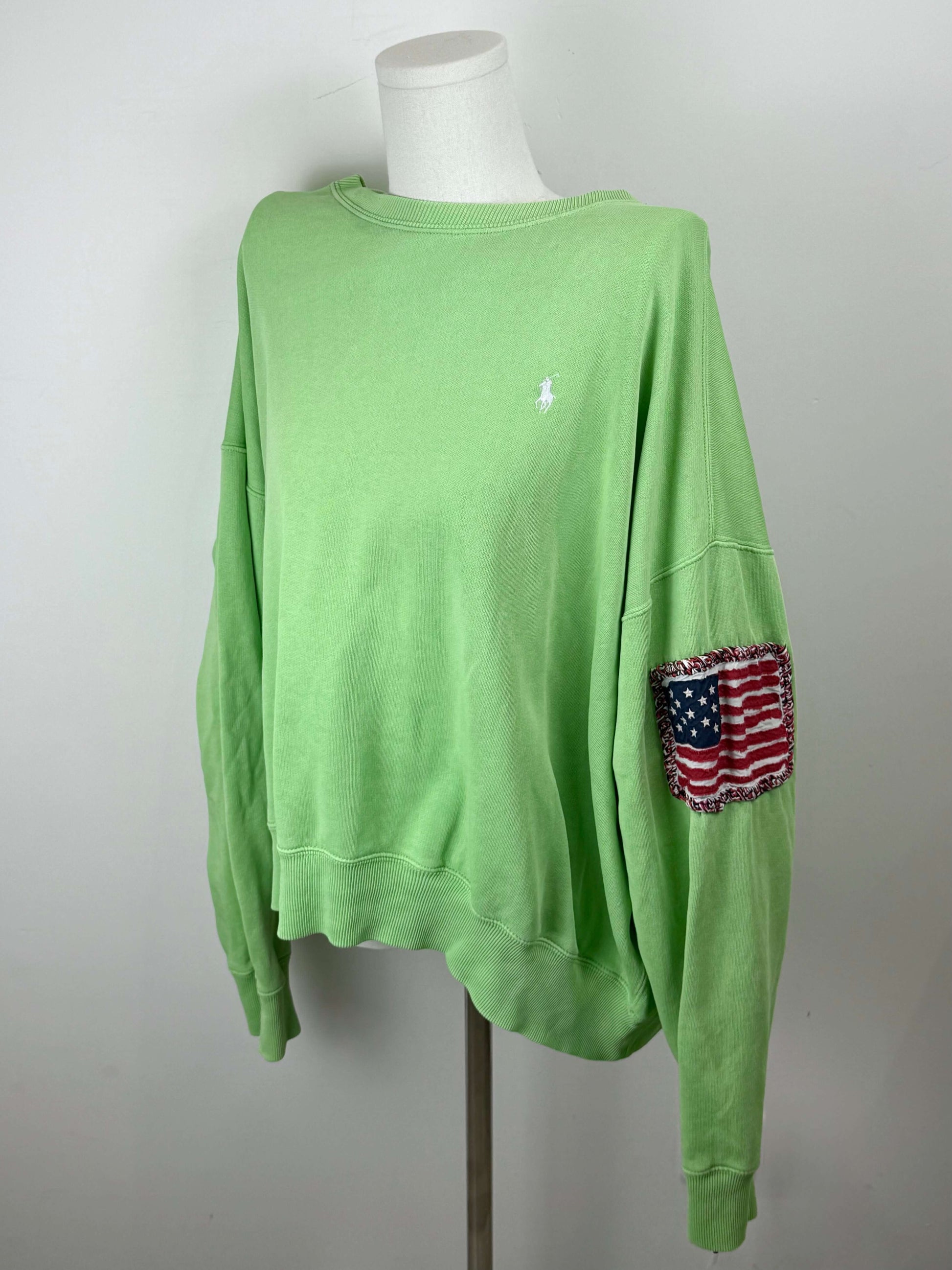 Ralph Lauren USA sweater groen - Laura Stappers Vintage