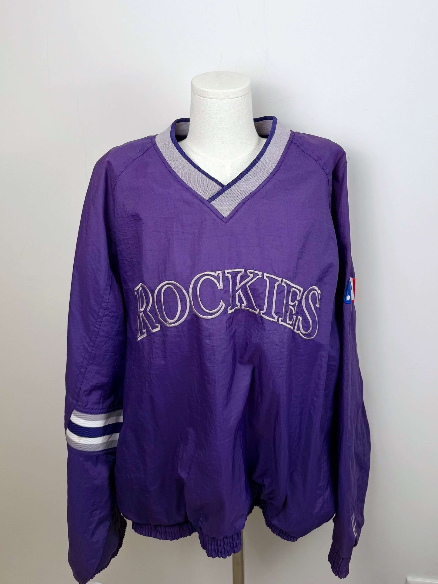 Colorado Rockies Pullover Windbreaker | Laura Stappers Vintage