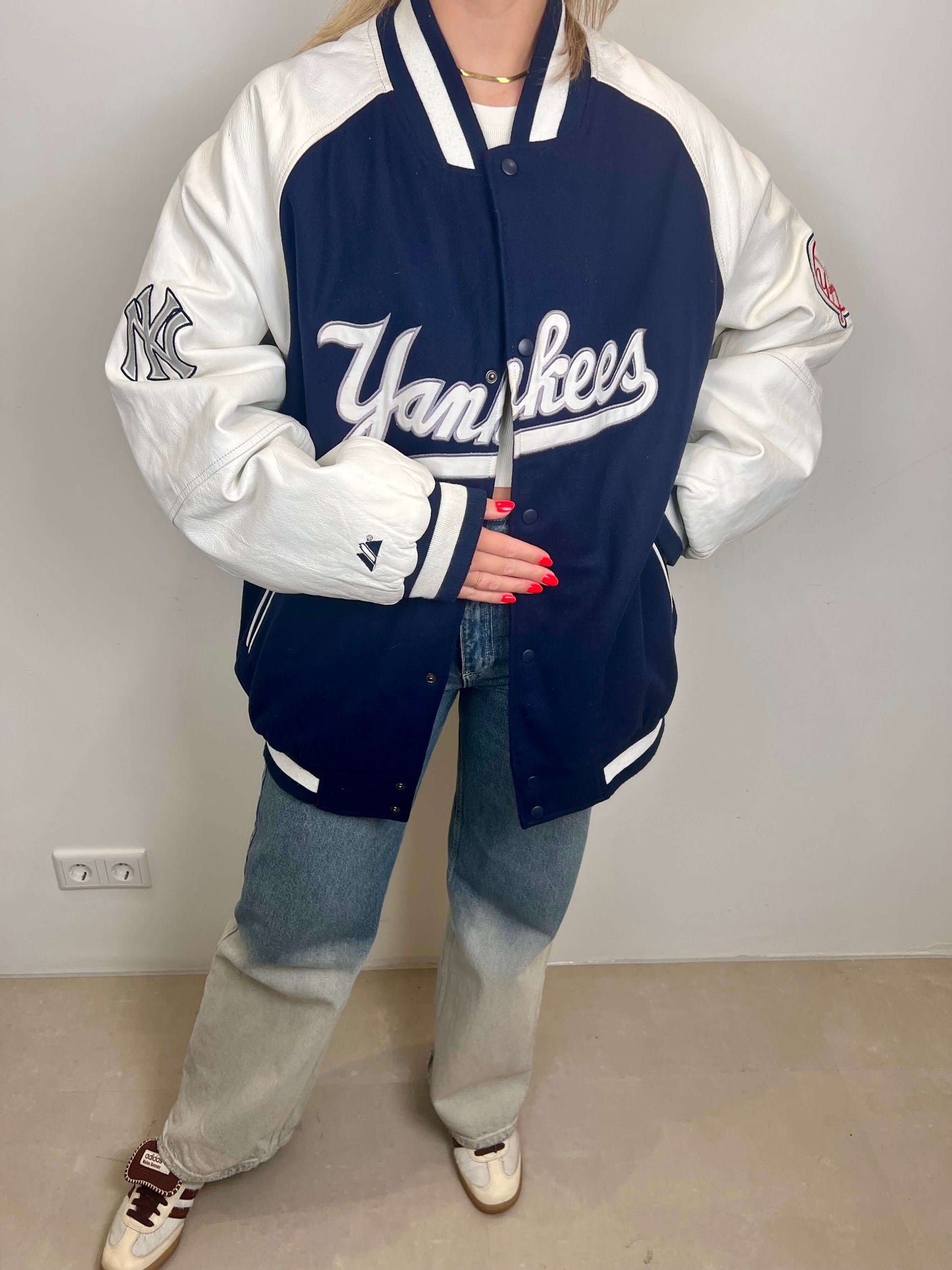 New York Yankees varsity jacket | Laura Stappers Vintage