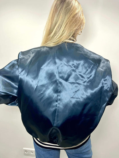 Vintage Brooklyn Dodgers satin jacket | Laura Stappers Vintage