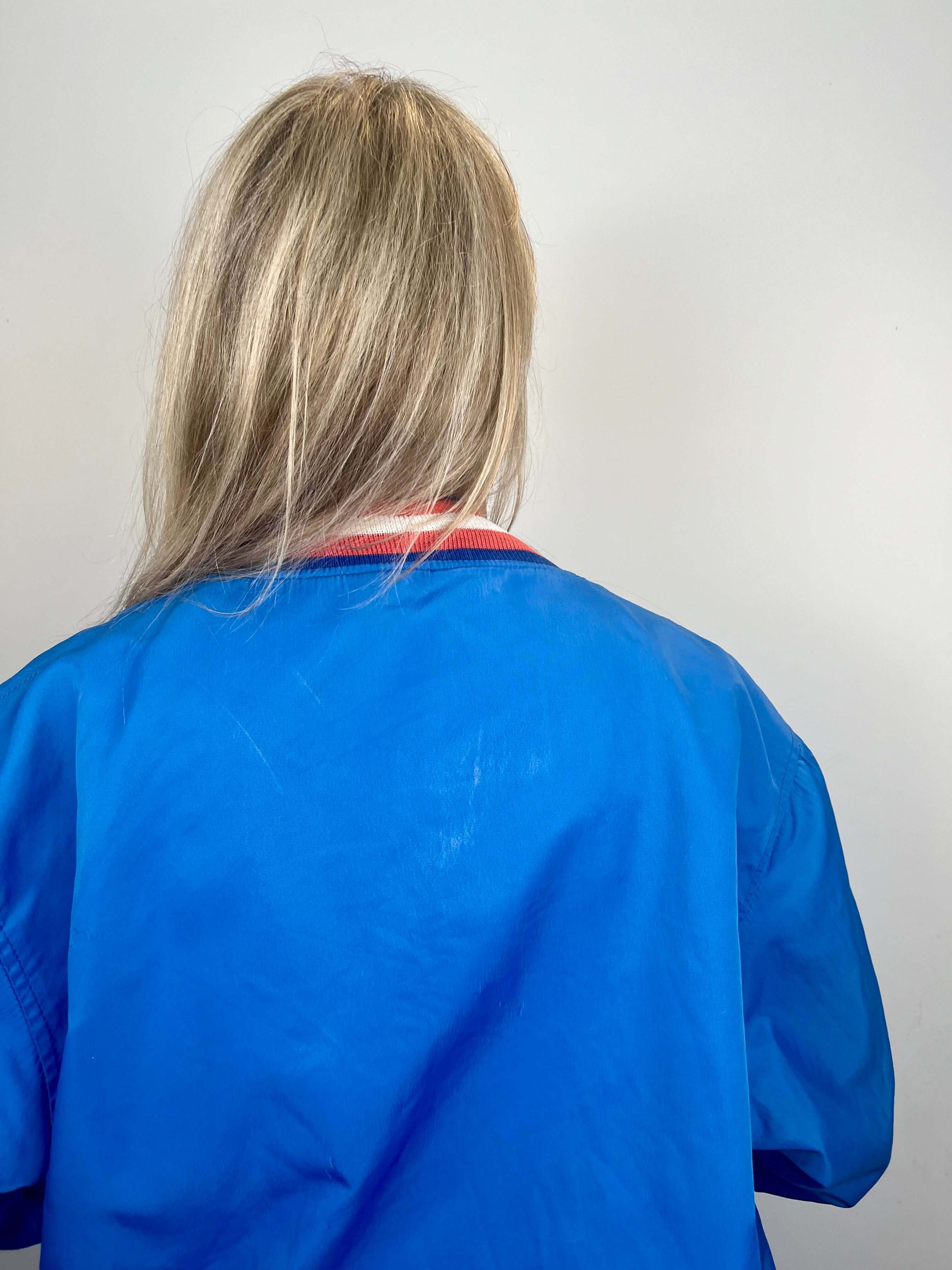 Uniform blue bomber jacket | Laura Stappers Vintage