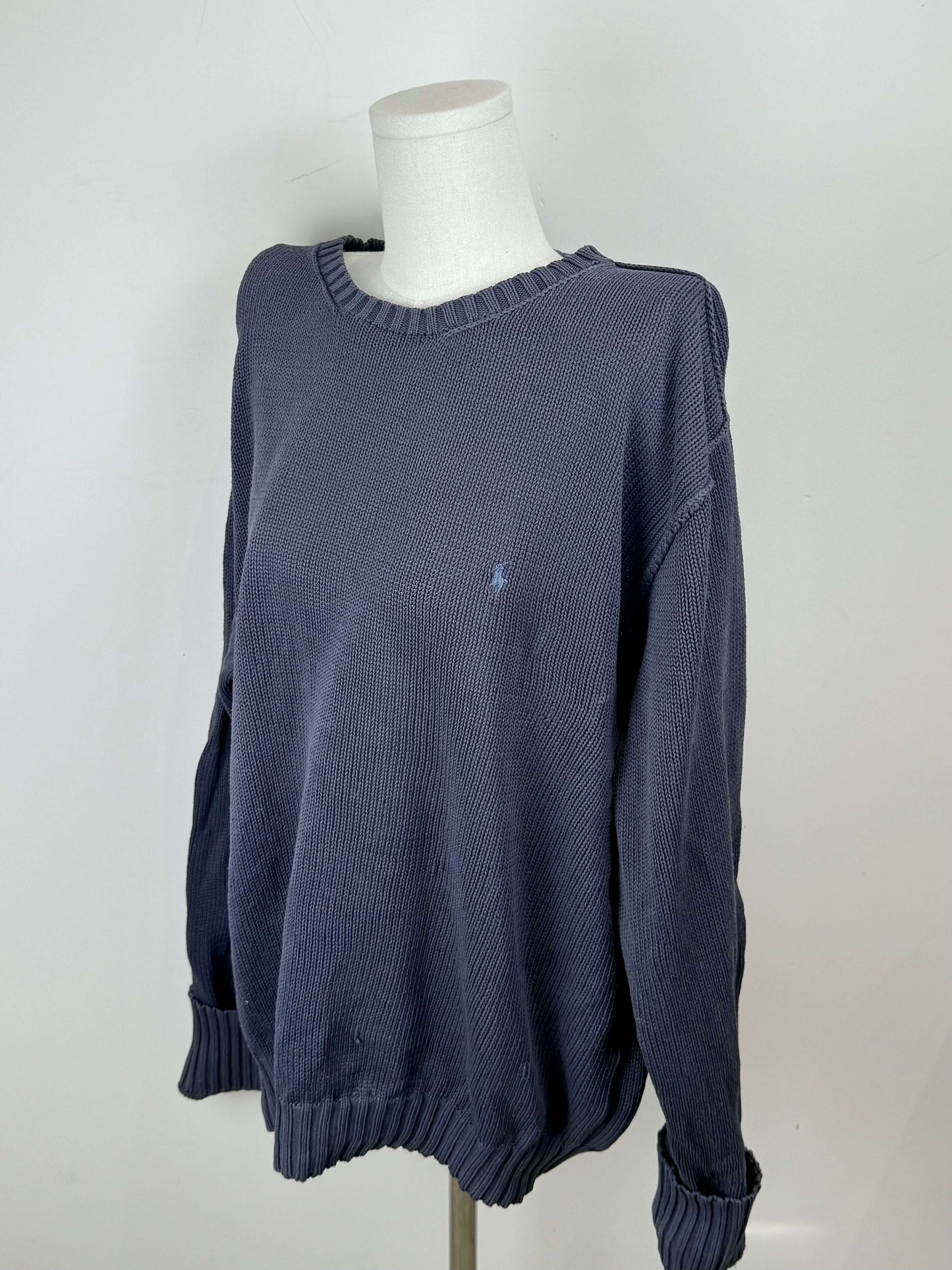 Ralph Lauren trui donkergrijs | Laura Stappers Vintage