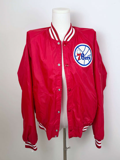 Vintage 76ers satin jacket | Laura Stappers Vintage