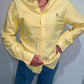 Ralph Lauren blouse yellow | Laura Stappers Vintage