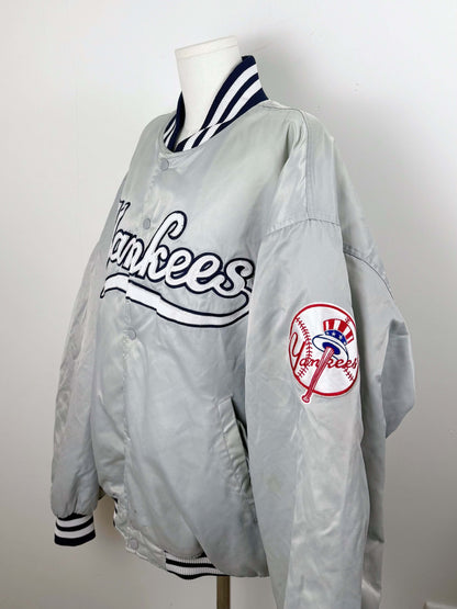 Yankees spell-out jacket grijs | Laura Stappers Vintage