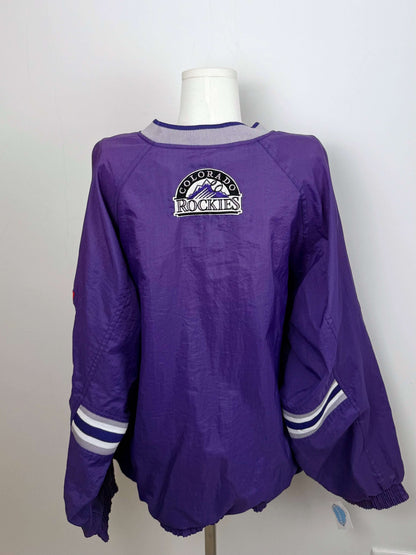 Colorado Rockies Pullover Windbreaker | Laura Stappers Vintage