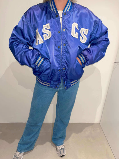 ASCS vintage satin bomber jacket | Laura Stappers Vintage