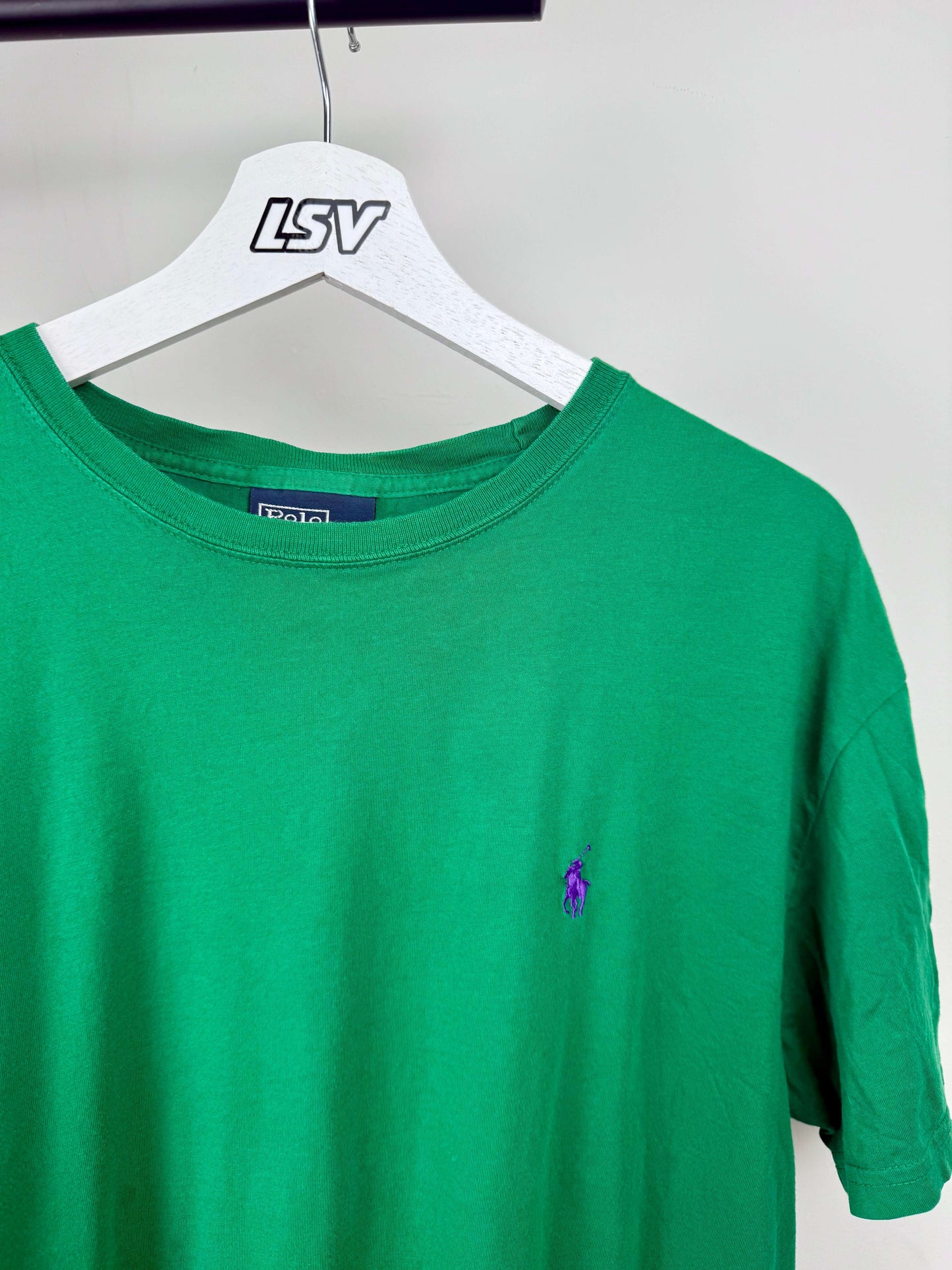 Ralph Lauren t-shirt groen | Laura Stappers Vintage