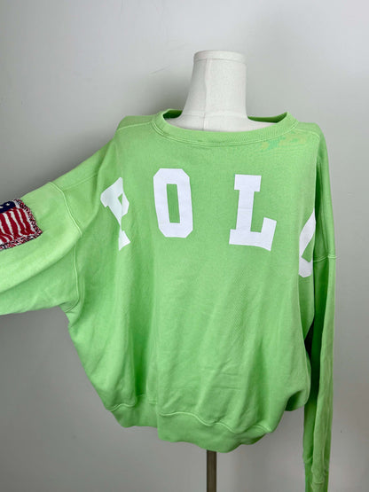 Ralph Lauren USA sweater groen - Laura Stappers Vintage
