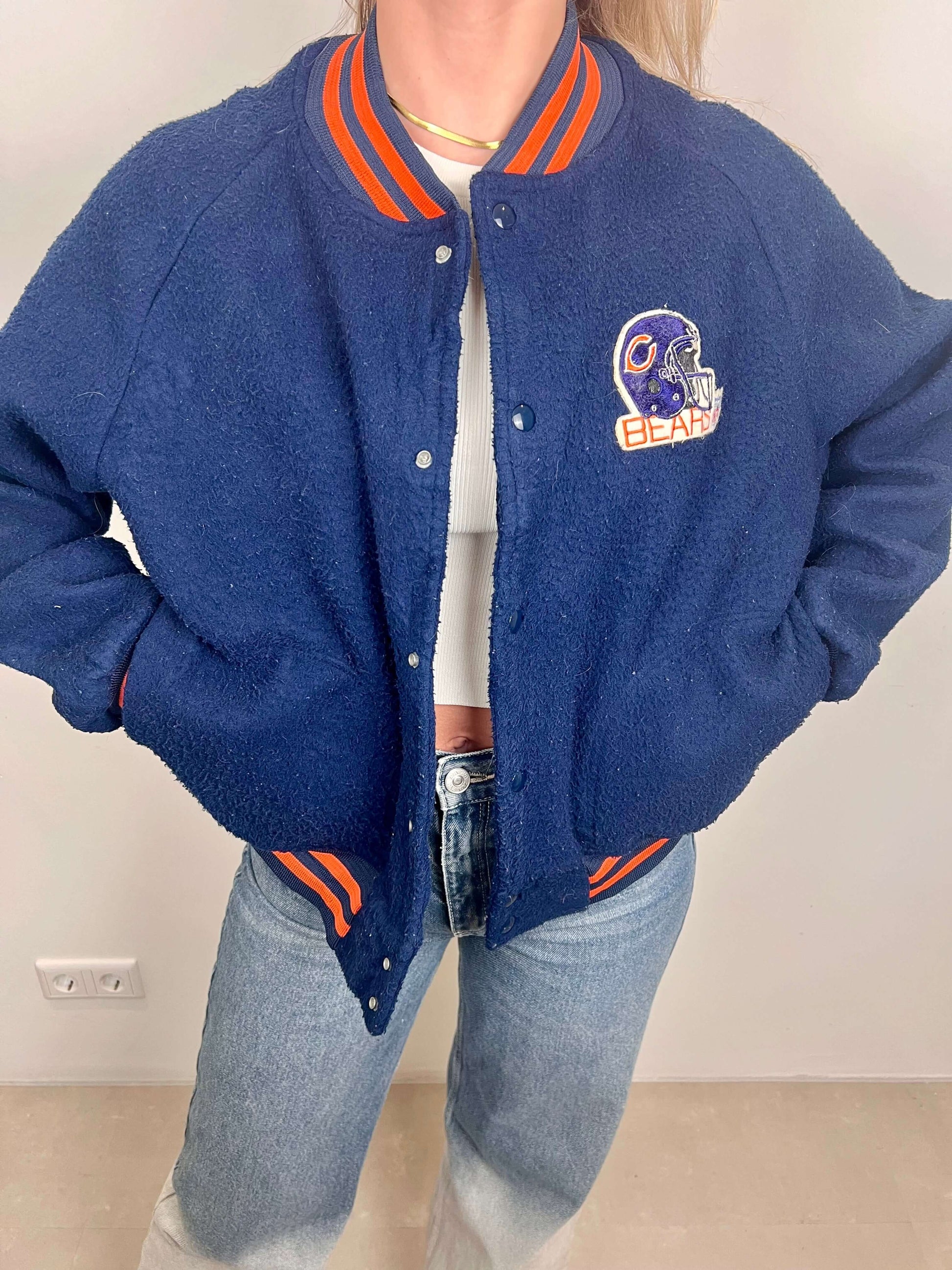 Vintage Chicago Bears jacket | Laura Stappers Vintage