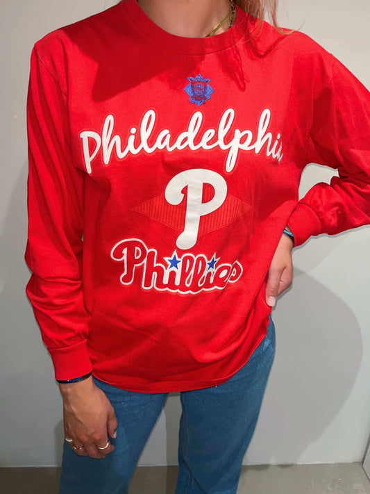 vintage Philadelphia Phillies longsleeve shirt | Laura Stappers Vintage