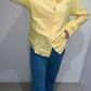 Ralph Lauren blouse yellow | Laura Stappers Vintage