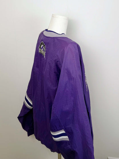 Colorado Rockies Pullover Windbreaker | Laura Stappers Vintage