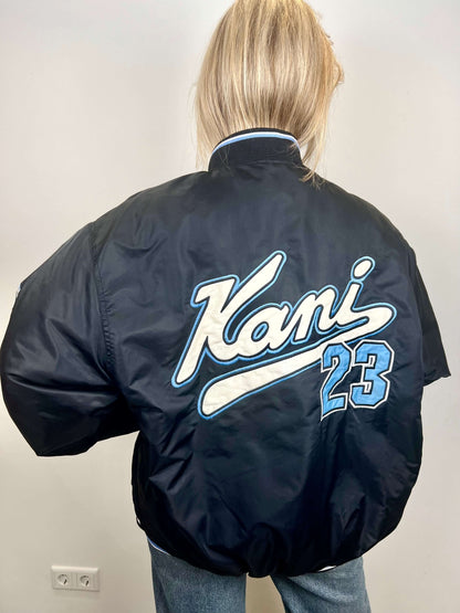 Karl Kani Brooklyn bomber black | Laura Stappers Vintage