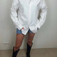 Vintage Ralph Lauren blouse white | Laura Stappers Vintage