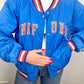 Uniform blue bomber jacket | Laura Stappers Vintage