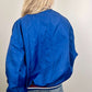 Starter spell out bomber jacket blue | Laura Stappers Vintage