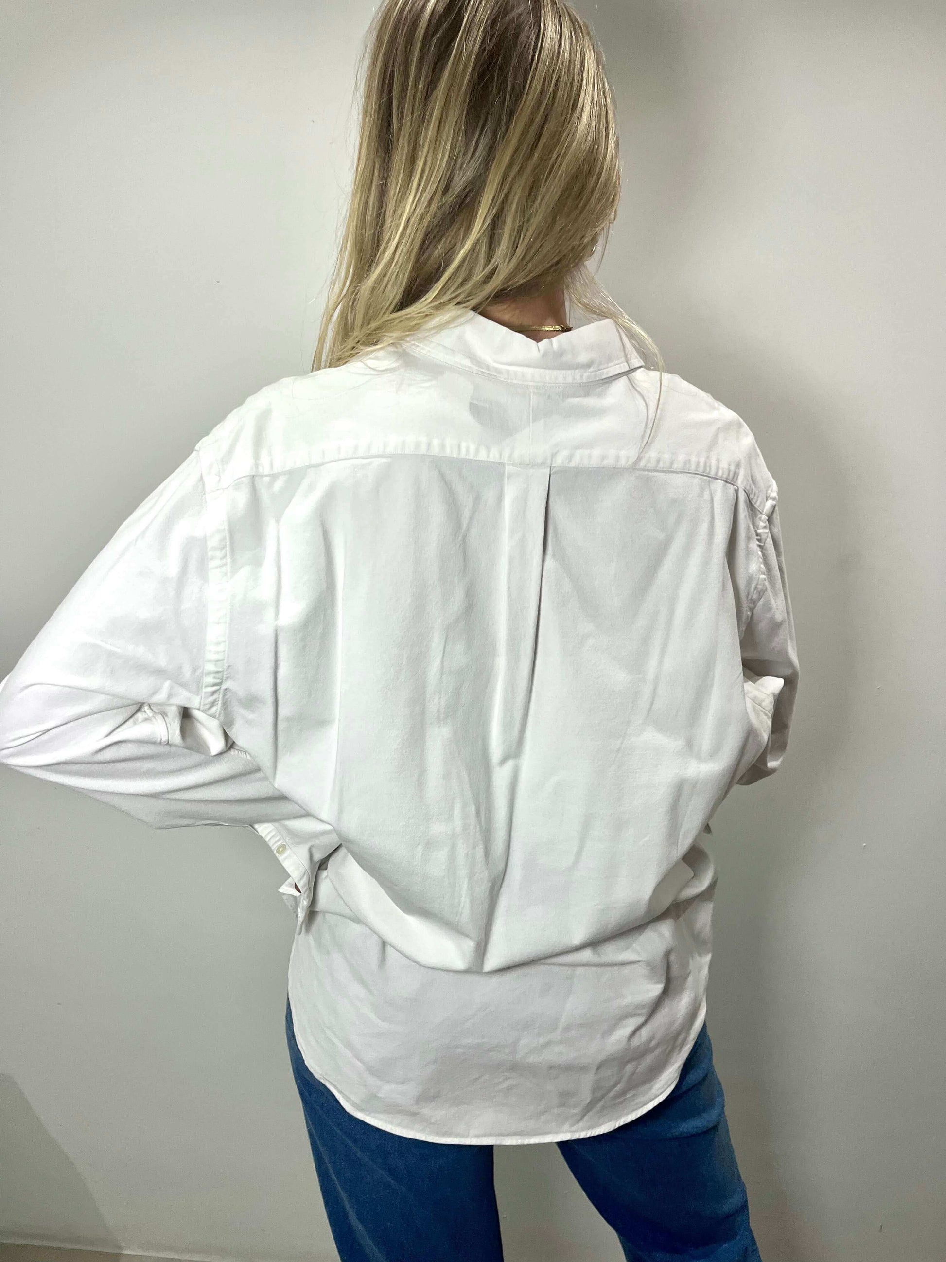 Vintage Ralph Lauren blouse white | Laura Stappers Vintage