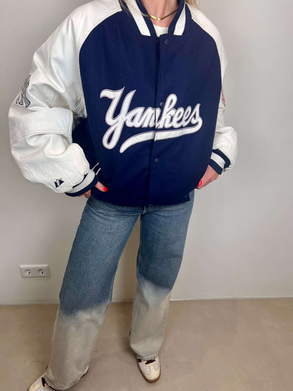 New York Yankees varsity jacket | Laura Stappers Vintage