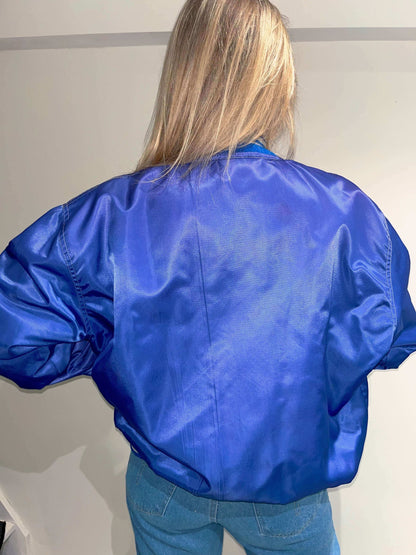 ASCS vintage satin bomber jacket | Laura Stappers Vintage