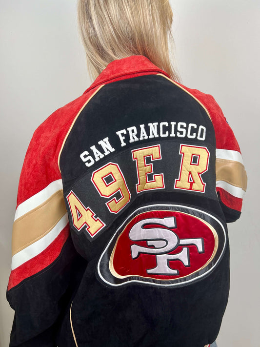 SF 49ers suede jacket