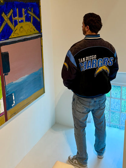 San Diego Chargers suede jacket