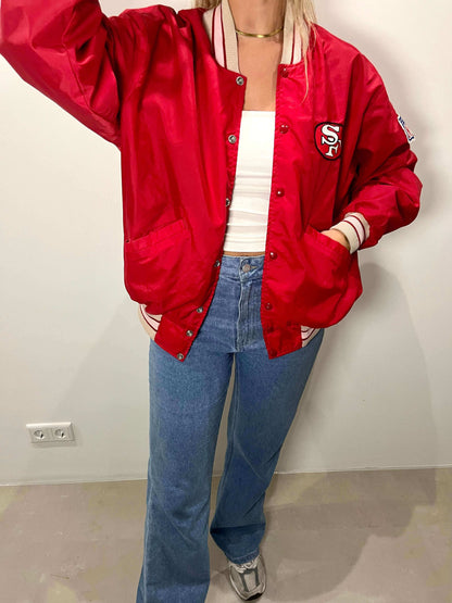 DeLong San Francisco 49ers jacket | Laura Stappers Vintage