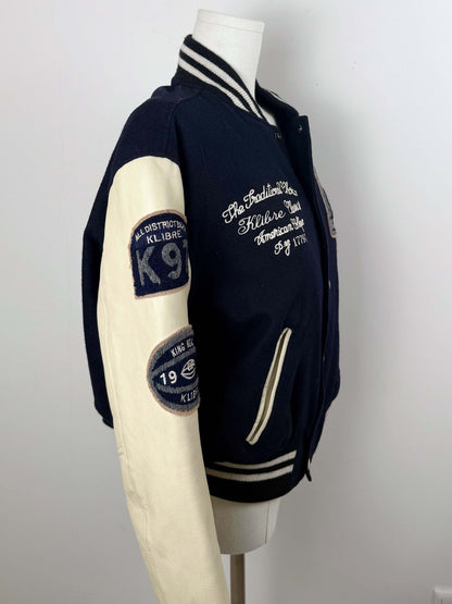 Vintage varsity baseball bomber jacket | Laura Stappers Vintage