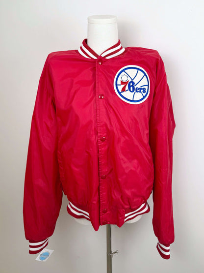 Vintage 76ers satin jacket | Laura Stappers Vintage