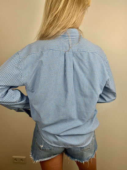 Ralph Lauren checkered blouse | Laura Stappers Vintage