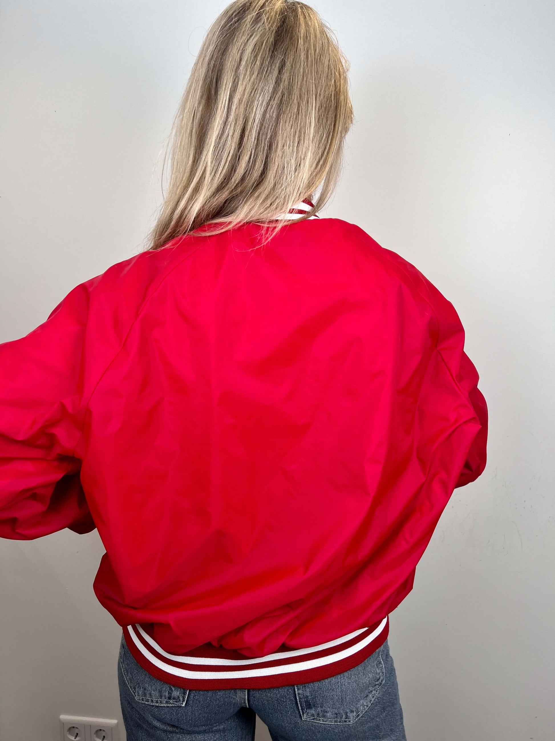 Vintage 76ers satin jacket | Laura Stappers Vintage