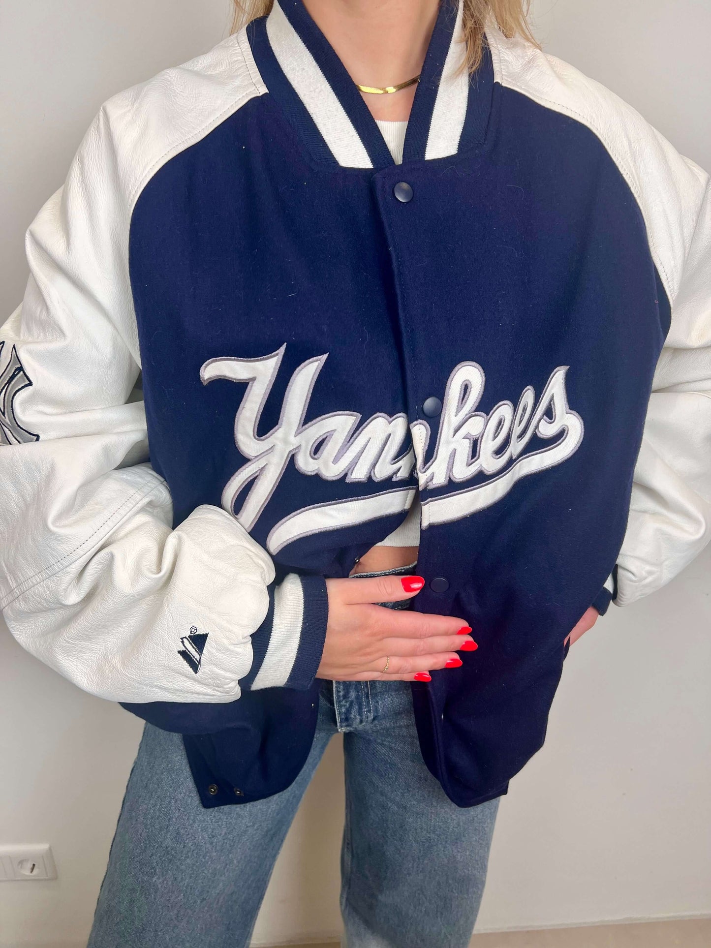 New York Yankees varsity jacket | Laura Stappers Vintage