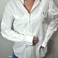 Vintage Ralph Lauren blouse white | Laura Stappers Vintage