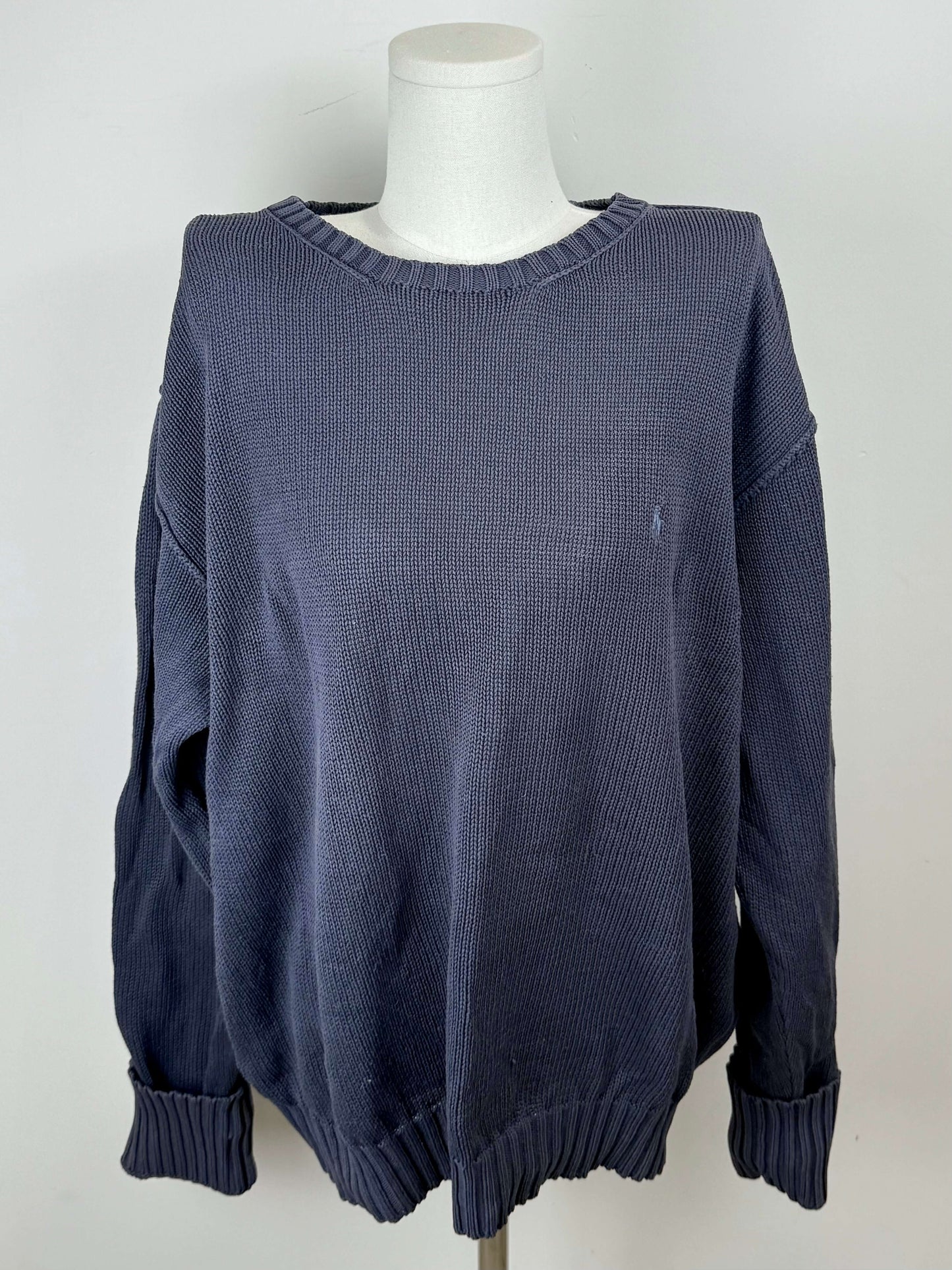 Ralph Lauren trui donkergrijs | Laura Stappers Vintage