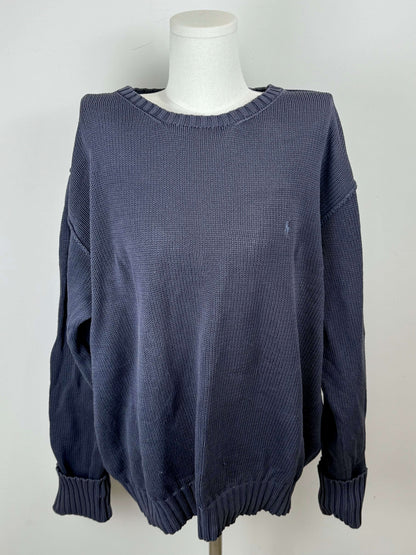 Ralph Lauren trui donkergrijs | Laura Stappers Vintage