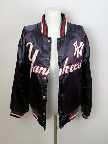 Yankees satin bomber size S | Laura Stappers Vintage