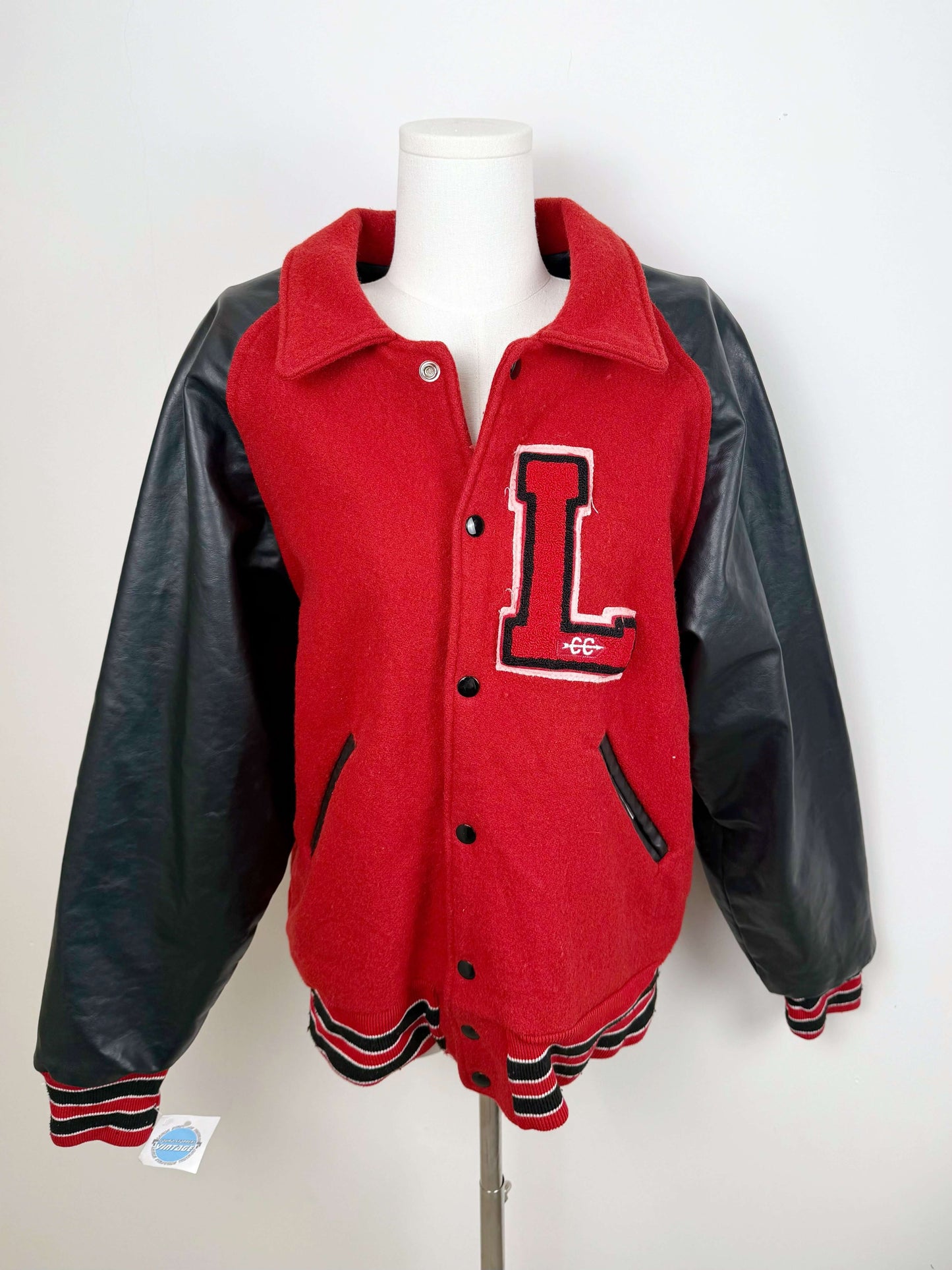 "L" vintage varsity jacket | Laura Stappers Vintage