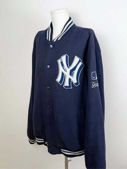 Yankees wool varsity bomber size XL | Laura Stappers Vintage